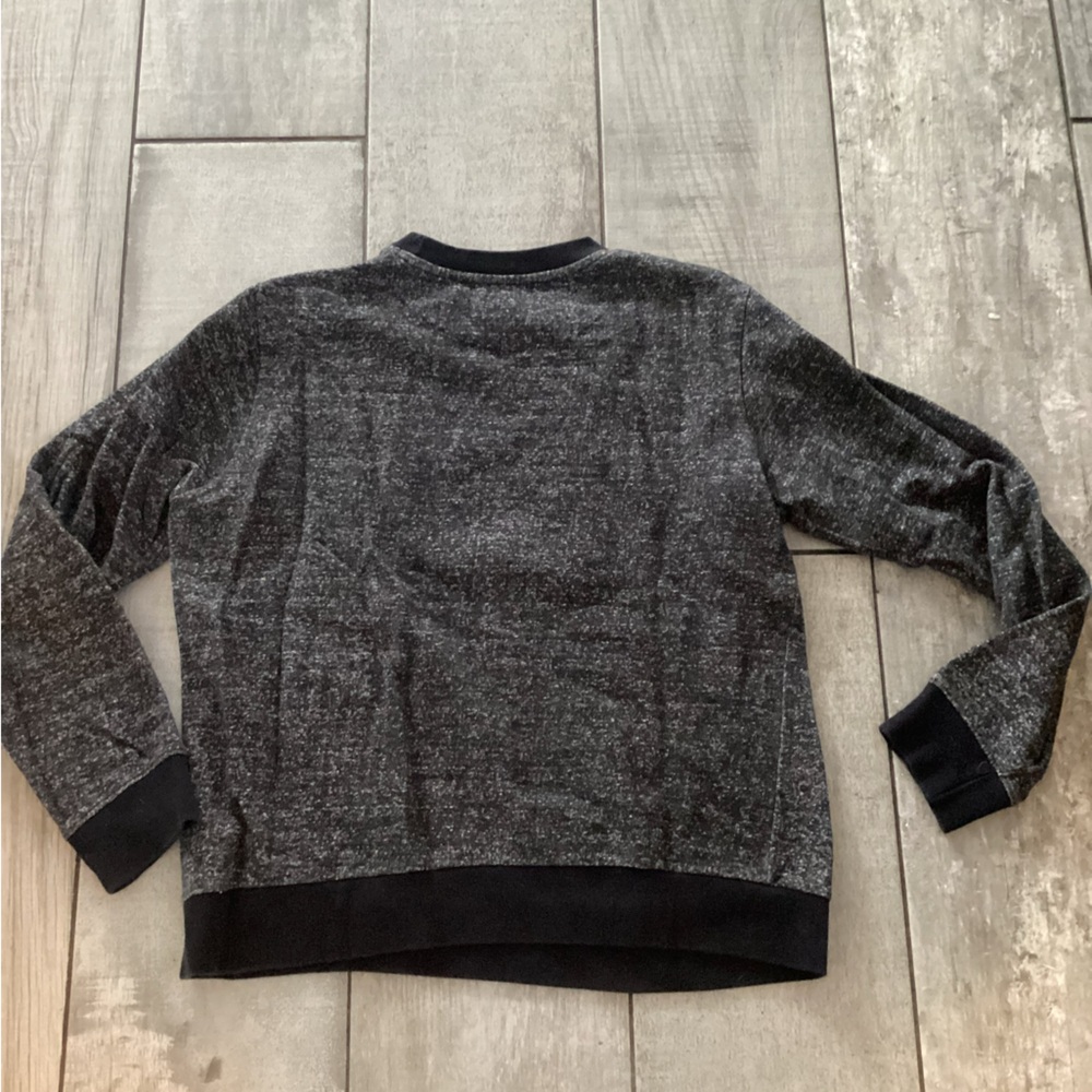 Belvel Charcoal and black  Sweatshirt size large #35